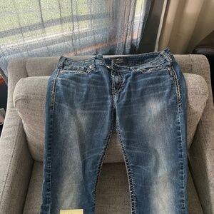 Silver Jeans, Suki Low Boot Cut 33x35